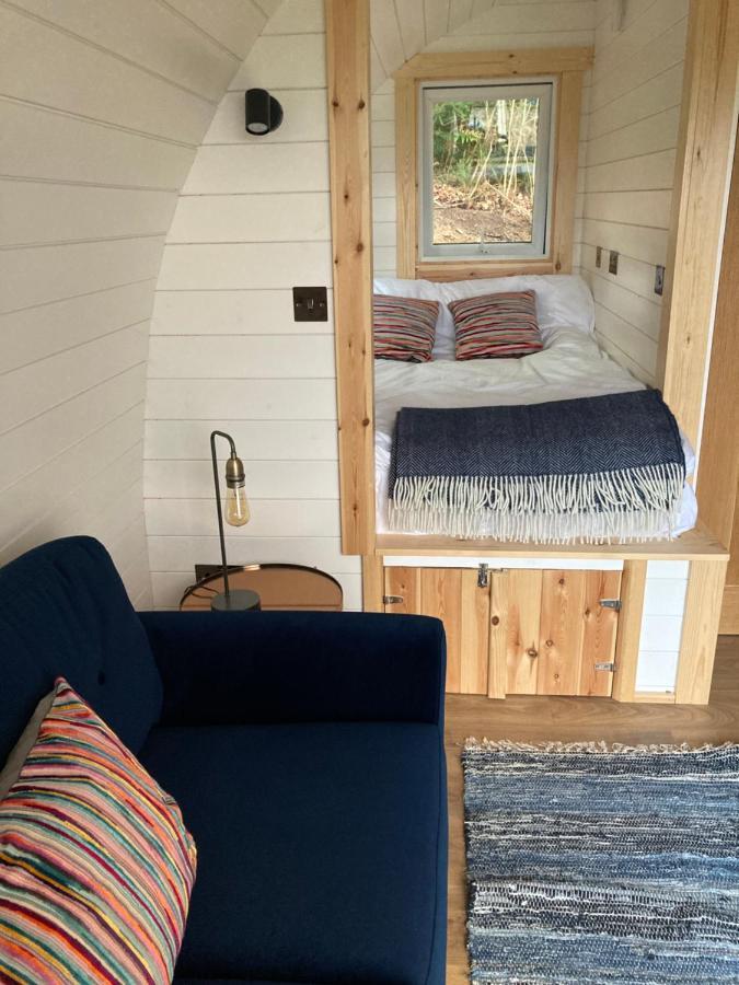 Cefn Crib Cabins 马汉莱斯 外观 照片