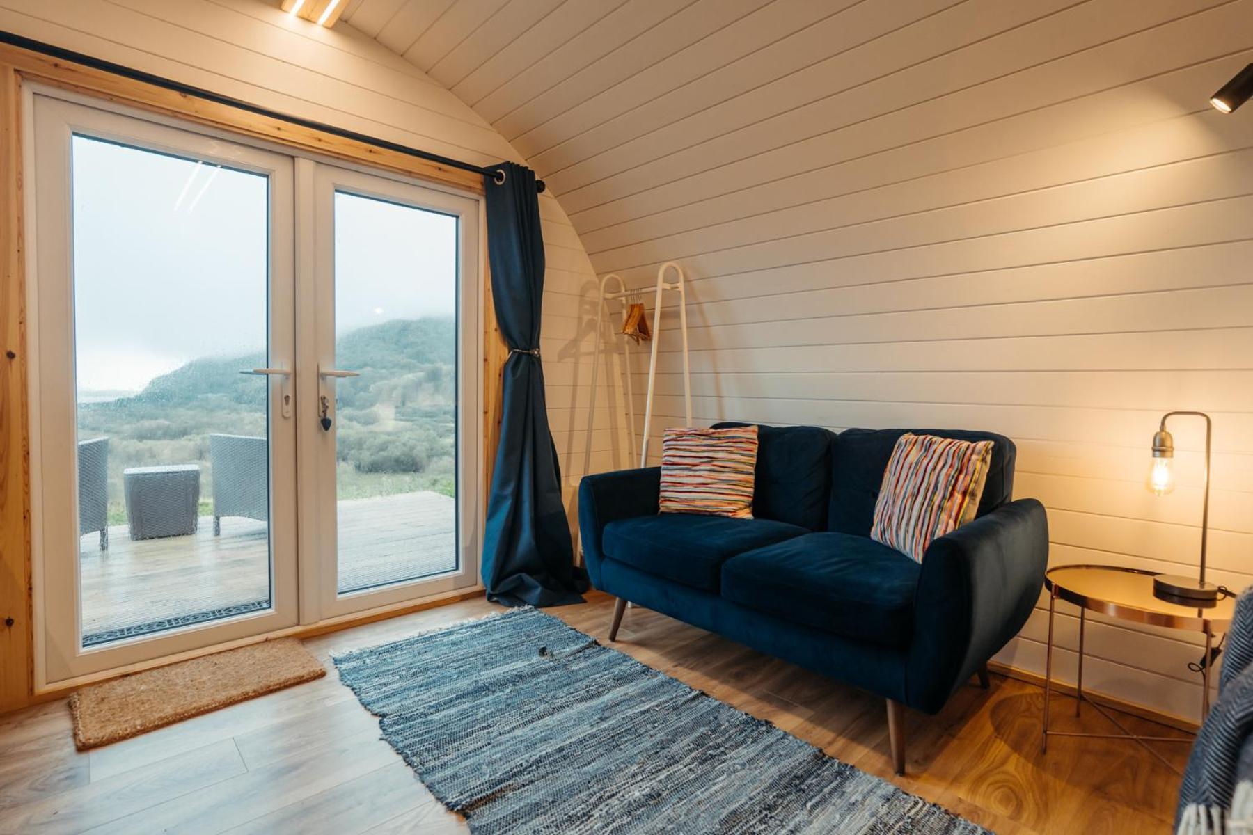 Cefn Crib Cabins 马汉莱斯 外观 照片